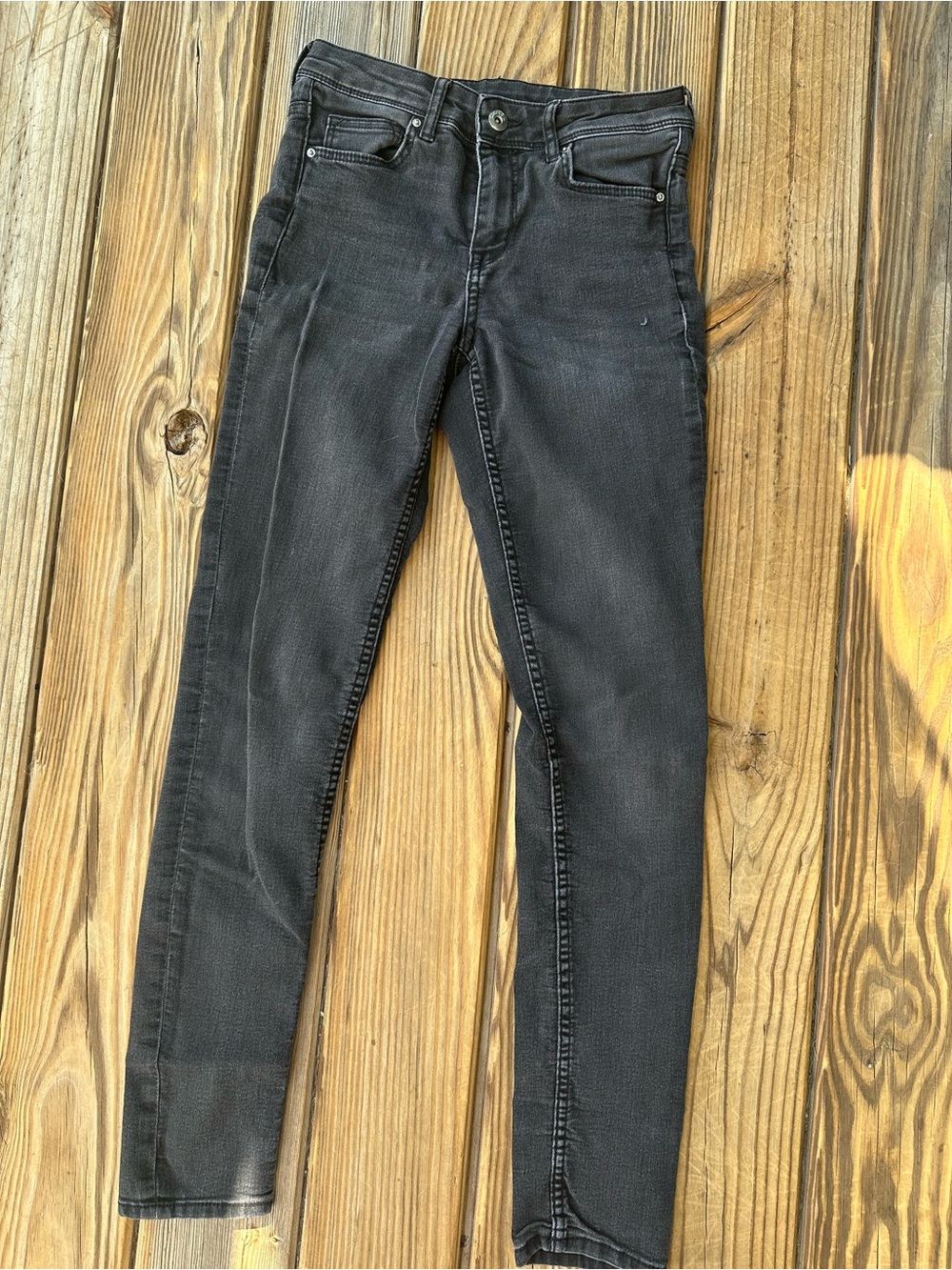 Divided Washed Black Skinny Jeans